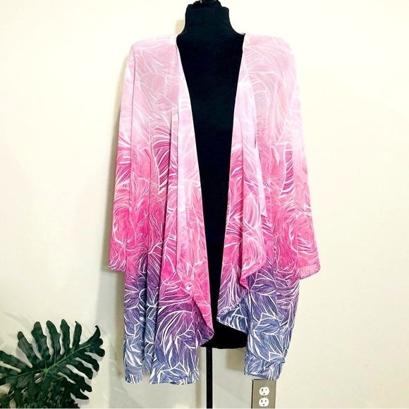 Allison Daley Pink Ombre‎ Kimono 20W - Picture 2 of 11